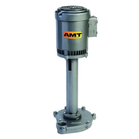 Amt Pump 1.5-in. Cast Iron Coolant Pump 12 1/4-in. H w/ 3/4 HP 3PH TEFC 4443-95